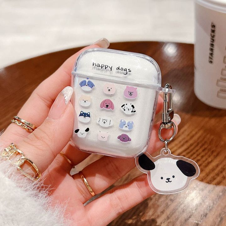 cute-cat-puppy-case-for-apple-airpods-3-transparent-tpu-dog-protective-cover-for-airpods-1-2-airpods-pro-2nd-cases-with-keychain-headphones-accessorie