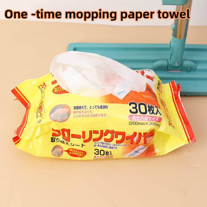 Pcs Electrostatic Dedusting Paper Disposable Floor Clean Wipes