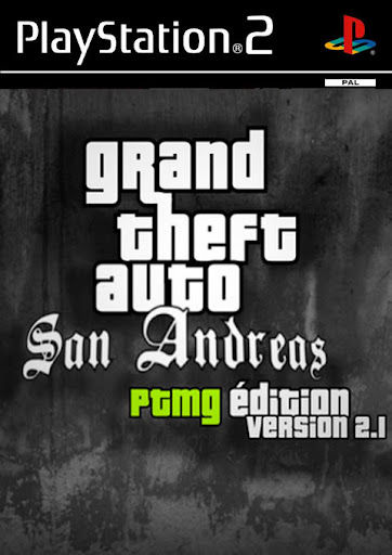 PS2 Grand Theft Auto V (Mods GTA San Andreas) DVD game Playstation 2