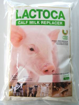 นมชงแลคโตคา (LACTOCA) อาหารแทนนมสำหรับสัตว์ (1 ซอง ขนาด 1 กิโลกรัม)