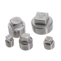 1pcs Tube Plug Accessories Male Thread 1/4 39; 39; 3/8 quot; 1/2 39; 39; 3/4 quot; 1 quot; 304 Stainless Steel cap pipe Plumbing Fittings