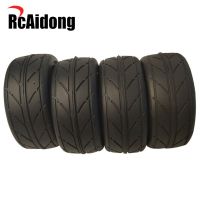 4pcs 1/10 Rubber Tread Soft Wheel Tires for Tamiya TT01 TT02 Traxxas HSP HPI 1/10 RC Drift Racing Car Tyre Upgrade