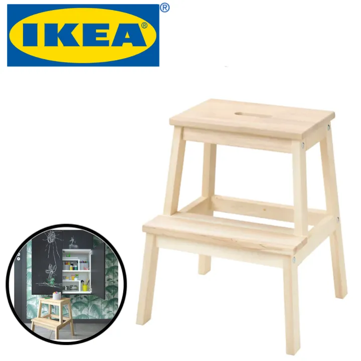 Ikea Bekvam Multipurpose Step Stool, Ikea Wooden Stool Chair