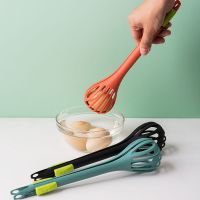 Multifunctional Egg Beater Egg Milk Whisk Mixer Manual Stirrer Cooking Pasta Tongs Food Clips Kichen Cream Bake Tool Accessories