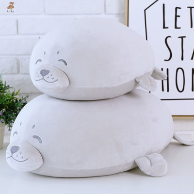 ANA Seal Plushy รุ่น Q หมอนสำหรับนอนของเล่นรูปสัตว์น่ากอดของเล่น