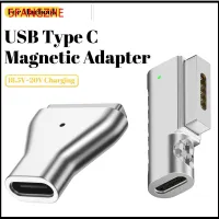 5FANGZHE แบบพกพาได้ Pd ชาร์จเร็ว คอนเนคเตอร์ แล็ปท็อป ประเภท C ถึง MagSafe 2 อะแดปเตอร์ USB C แม่เหล็กแบบแม่เหล็ก ตัวแปลงปลั๊ก