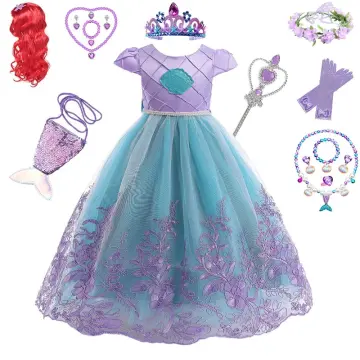  Fun Costumes Disney Princess Ariel Dress for Women