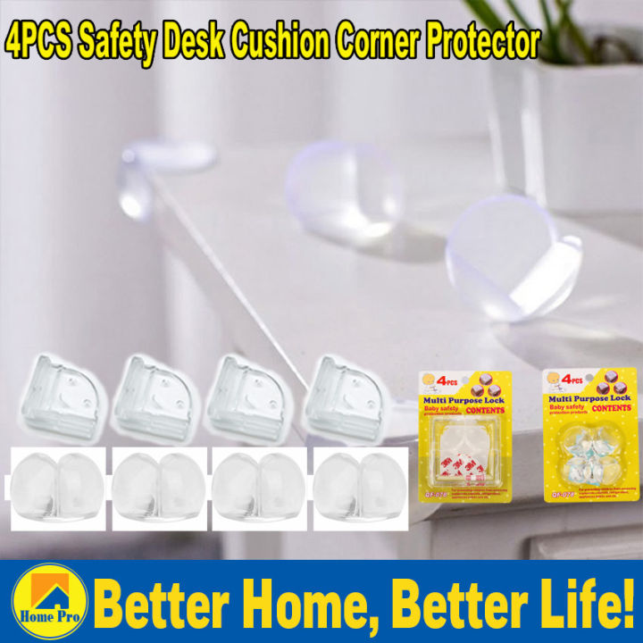 4 Pcs Corner Protectors for Kids, Clear Corner Guards Baby Safety Corn