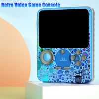 G6 Retro Video Game Console Handheld Game Player 3.5 Inch Screen Built-in 666 Games 6000 MAh for Phone Charging