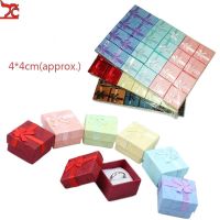 【LZ】┅☫✔  12/24/36pcs Ring Storage Box Brinco Armazenamento Gift Box Alta Qualidade Paper Jewelry Packaging Container Small Jewelry Box Display