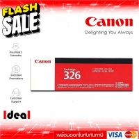 หมึกพิมพ์เลเซอร์ CANON Cartridge 326 สีดำ ของแท้ Black Toner Original Cartridge ใช้ได้กับเครื่อง Canon LBP6200d  Canon L #หมึกสี  #หมึกปริ้นเตอร์  #หมึกเครื่องปริ้น hp #หมึกปริ้น   #ตลับหมึก