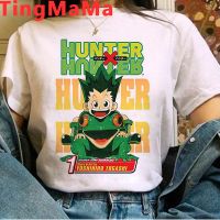 ญี่ปุ่น Anime Hunter X Hunter T เสื้อผู้หญิงฤดูร้อนเสื้อ Hisoka Killua Kurapika กราฟิก Tees การ์ตูน Unisex Tshirt หญิง