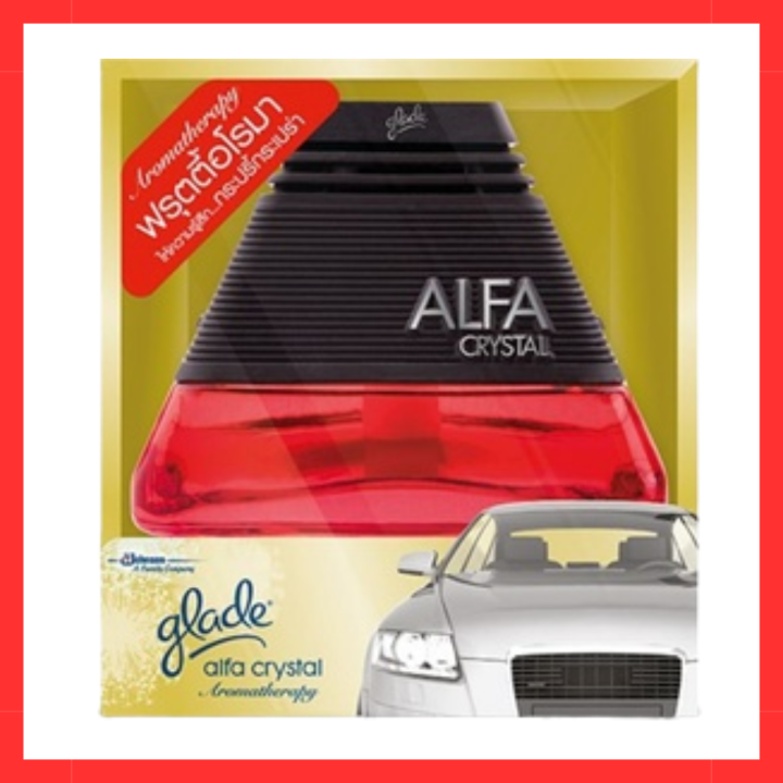 glade-alfa-crystal-เกลด-อัลฟ่า-คริสตัล-น้ําหอมปรับอากาศในรถยนต์-90-ml-รหัสสินค้าli2038pf