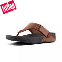 [พร้อมสต็อก] Original Fitflops รองเท้าแตะชาย Flip Flops แบรนด์คุณภาพสูงรองเท้าแตะหนังใส่สบาย (ของแท้100%)