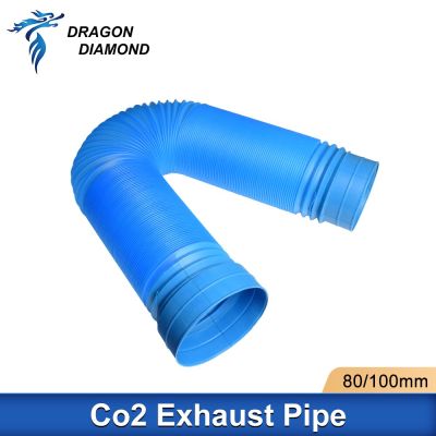 Co2 Exhaust Pipe DIY Laser Accessories 80/100mm For Laser Exhaust Fan Smoke High Quality