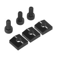 Pack of 3 Sets Electric Guitar Tremolo Bridge String Locks Guitar Strings Locking System Metal Nut Block amp; Clamp Hex Screws