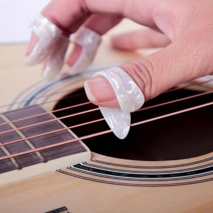 4pcs-set-guitar-part-finger-picks-guitar-picks-pickup-guitar-bass-fingerstyle-thumb-plectrums-picks-plectrum-guitar-bass-accessories