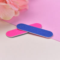 wangyongh 100pcs MINI NAIL Files เล็บทิ้ง cuticle Remover buffers Nail Art Tools