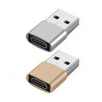 【sought-after】 C&amp;T e-Mart USB OTG ชายกับ Type C หญิงอะแดปเตอร์แปลง Type-C เคเบิ้ลอะแดปเตอร์สำหรับ13 Pro Max 13Pro 13 12มินิ USB-C ข้อมูลชาร์จ