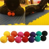 Silicone Spiky Massage Dual Ball Yoga Roller Muscle Pain Relief Body Massager Sensory Ball Back Trigger