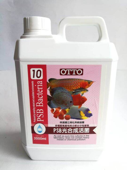 OTTO PSB Bacteria Fresh and Marine Water Aquarium Fish 2Litre ...
