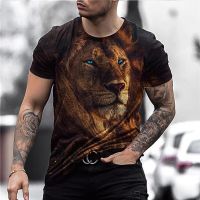 2023 Mens Tee Fun Clothing Harajuku Cat T-shirt Animal Top Male Street Summer Casual Short Sleeve Pullover O-neck Oversized Clothes