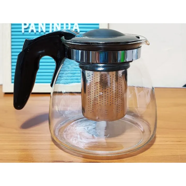 Glass Teapot Coffee 900ml, 1250ml with without Strainer Lazada PH