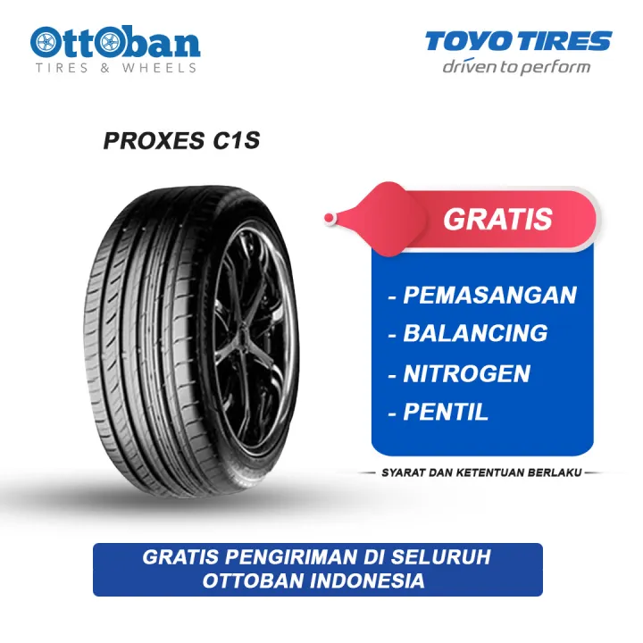 Toyo Tires Proxes C1S 225 50 R18 95W Ban Mobil | Lazada Indonesia