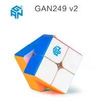 Gan249 V2 Magic Cube 2x2 Cube Speed Puzzle ของเล่นเด็ก ไร้สติกเกอร์