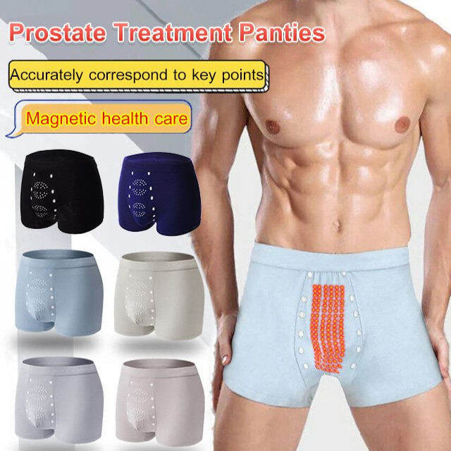 pici123 Men's underwear large size boxer briefs negative ion massage