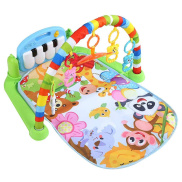 Baby Fitness Play Mat Baby Gym Mat Play Mat Music Mat for 0-18M Kids Boys