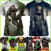 COD DDDGRYTRY 2020 Predator 3D พิมพ์ เด็ก ฤดูร้อน คอกลม ลําลอง เสื้อยืด เด็กผู้ชาย และเด็กผู้หญิง สุดเท่ เสื้อท็อปส์ ใหม่ ที่น่าสนใจ แขนสั้น