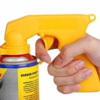 Spray Adaptor Paint Care Aerosol Spray Gun Handle with Full Grip Trigger Locking Collar Maintenance Repair Tool Car Accessories Pens