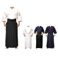 Kendo เครื่องแบบศิลปะการต่อสู้เสื้อผ้า Kendo Aikido Hapkido ศิลปะการต่อสู้ Gi และ Hakama ชุด (กรุณาบอกความสูงและน้ำหนักของคุณออนไลน์) 2023