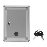 Safe Deposit Box Small Mailbox Aluminium Alloy Wall Mount Mailboxes Decorate Outdoor