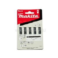 MAKITA / มากีต้า ใบเลื่อยจิกซอ NO.5 (5ใบ/1PAC) A-85905 (MP000460)