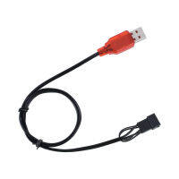 500mA SM4P 3.7v reverse lithium battery charger, water bullet 7.4V 4-pin toy charging cable