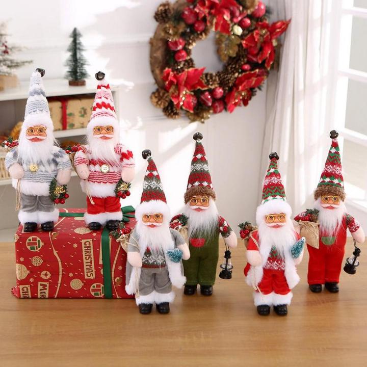 2023new-ปี-xmas-santa-claus-นั่งคริสต์มาสตุ๊กตาผ้าเด็กของเล่นตกแต่งคริสต์มาสสำหรับ-home-ตาราง-ornament