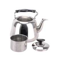 Dolity Stainless Steel Whistling Tea Kettle Tea Coffee Maker Pot Fast Boiling