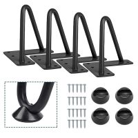 4pcs 10cm Iron Table Legs For Metal Furniture Foot Black Gold Chair Sofa Bed Hairpin Desk Leg Cabinet Feet To The Dresser Furniture Protectors Replace