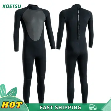 3MM Neoprene Wetsuit Men Surf Scuba Diving Suit Equipment Underwater Fishing