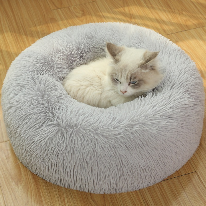 Super Cat Bed Warm Sleeping Cat Nest Soft Long Pluh Best Pet Dog