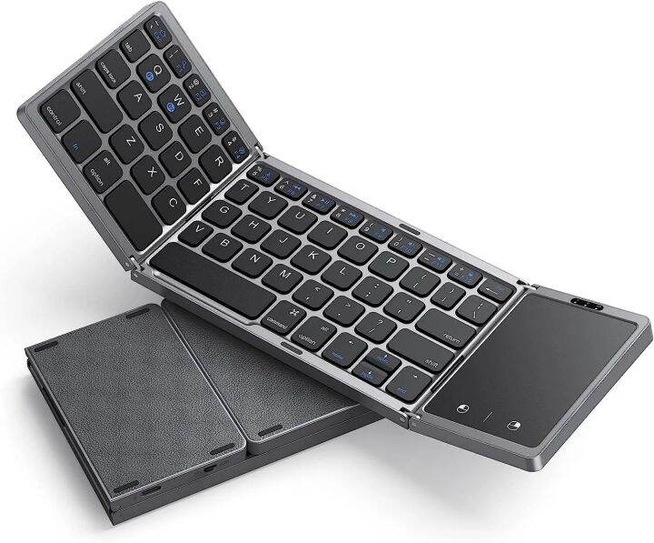 dibi 1587460575 Foldable Bluetooth Keyboard for Steam Deck, Tri-Folding ...