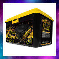 POWER SUPPLY (อุปกรณ์จ่ายไฟ)  RAIDMAX COBRA RX-1200AE-B (80+ GOLD) สายครบ ใช้งานปกติ