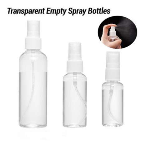 Empty spray bottle transparent bottle transparent spray bottle travel ...