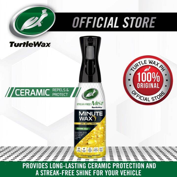 Turtle Wax Minute Wax Streak Free Mist Ceramic 53845 20 oz Lazada PH