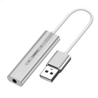 USB External Sound Card USB3.0 To 3.5Mm Jack Audio Microphone Headphone Adapter for Macbook PC Laptop Sound Card