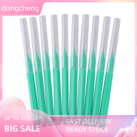 dongcheng 10pcs microbrush applicators ขนตาส่วนขยายขนตากาวทำความสะอาดแปรง