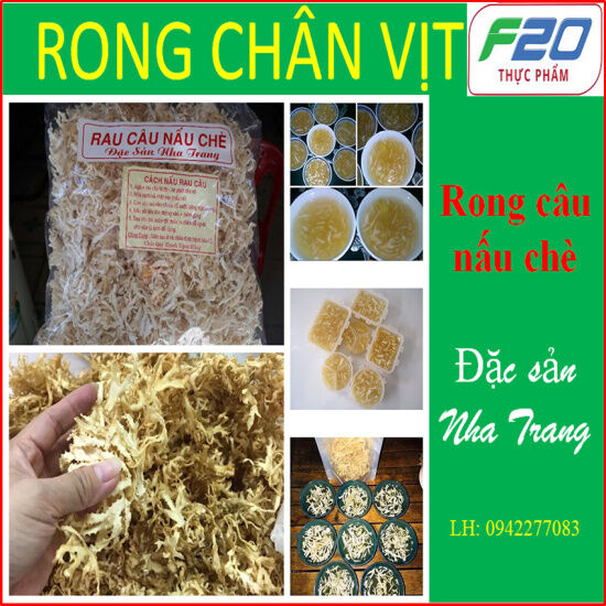 500gr rong câu nấu chè - rong chân vịt - ảnh sản phẩm 5