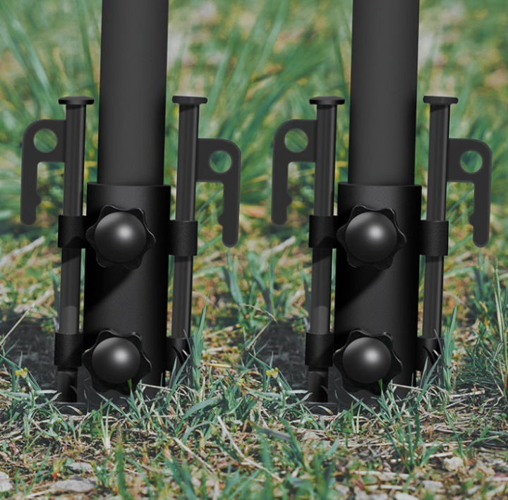 💡DUOFU88💡Tent Holder Camping Tent Pole Holder, Portable Tent Holder